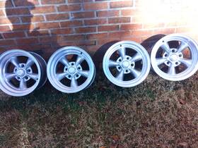 American Racing Ar505 Set Of Four Torq Thrust Wheels Rims Staggered 15 Inch 5x4.75