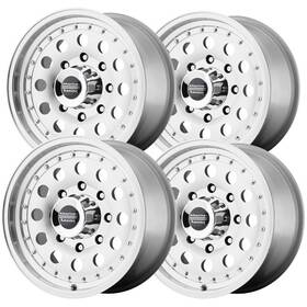 American Racing Ar628888 4 Ar62 Outlaw Ii 18x8 8x180 18 Machined Wheels Rims Inch