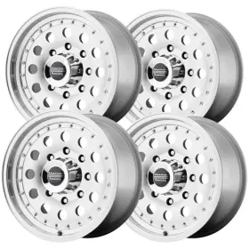 Ar628888 American Racing 4 Ar62 Outlaw Ii 18x8 8x180 18 Machined Wheels Rims Inch