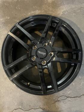 American Racing Ar92977030345 Gloss Black Wheel Rim 17x7 Et45 5x114.3 With Cap