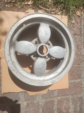 9055 American Racing Are Fiat 5 Inch X 13 Alloy Rim Wheel Fiat-roosevelt 4 98mm