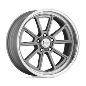 American Racing Vintage Vn51081050412 4 - Vn510 Draft 18x10 5x127 Gray 12mm