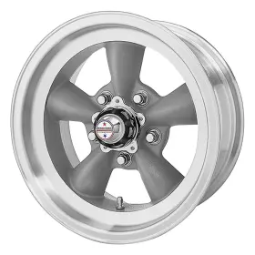 Vn1055773us American Racing Vn105d Torq Thrust D 15x7 5x127 Et-6 Gray With Mach Lip Qty Of 1