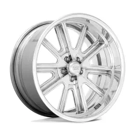 Vn407p796555 American Racing 17x7 Vn407p Cobra Polished Wheels 5x4.5 38mm Set Of 4