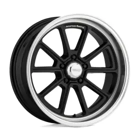 Vn51088012300 American Racing 18x8 Vn510 Gloss Black Wheels 5x4.5 0mm Set Of 4