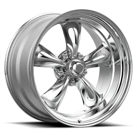 Vn5155873-4n American Racing 15x8 -18 Torq Thrust Ii 1 Pc Polished 5x127 Wheels Rims Qty 4