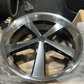 American Racing Vn70122915315 22 Inch X9 Wheels Vn701 Nova Black/machine Face Wheel