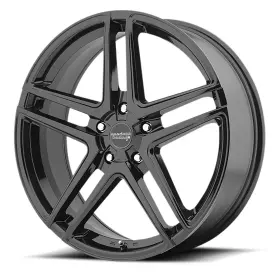 Ar90777552342 American Racing Wheels Ar907 17x7.5 5x120 G-blk 42mm -