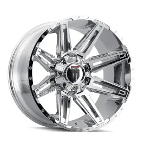 At1903-8970c-12 American Truxx 18x9 Boom Chrome Wheel 8x170 -12mm