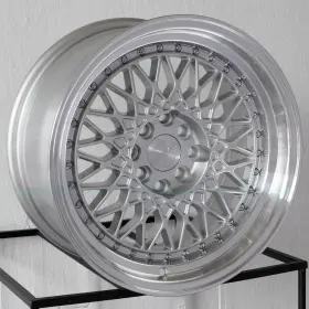 Ah0515804100114320smf Aodhan Ah05 Ah5 15x8 4x100/4x114.3 20 Silver Machined Wheel 15 Inch Alloy Rim 7