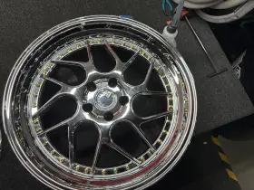 Ds119955114322vc-damaged-8 Aodhan Blemished Single 19x9.5 Vacuum Chrome Wheel Ds01 5x4.5 22