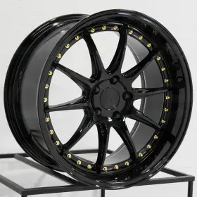Ds71985511435gb Aodhan One 19x8.5 Ds07 Ds7 5x114.3 35 Gloss Black Wheel Rim 73.1