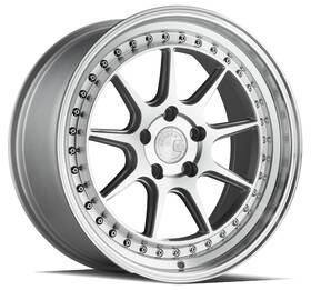 Aodhan Dsx1885510035smf One 18x8.5 Ds-x Dsx 5x100 35 Silver Machined Wheel Rim 73.1