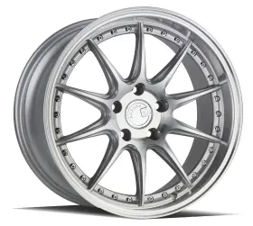 Ds71895510035smf Aodhan Wheels Aodhans Ds07 18x9.5 5x100 Offset 35 Hb 73.1 Silver With Machined Face