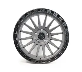 A101209084p00005 Arena Mesa 20x9 6x139.7 Satin Gunmetal With Black Lip Wheels