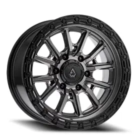 A106209084p00011 Arena One 20x9 Trek 6x5.5/6x139.7 Gun Metal Black Lip Wheel Rim 106.1