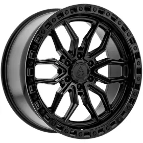 A109178584p02504 Arena A109 Hustle 17x8.5 6x5.5 Inch 25mm Double Black Wheel Rim 17