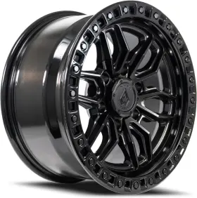 A109209089p02004 Arena One 20x9 Hustle 6x135 20 Satin Black Gloss Lip Wheel Rim 87.1