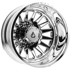 Arena A1102482a9n22217 A110 Rival Dually 24x8.25 10x225 -222mm Polished-rear Wheel Rim 24 Inch