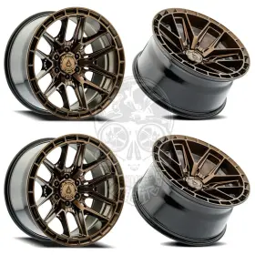 A114209084p00118 Arena 4- 20x9 Battle 6x5.5/6x139.7 Smokedbronze Tint Clear Wheels