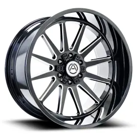 A203-2614512751397-76bmw Artem Off-road Seneca Wheels 26x14 -76 5x139.7 78.1 Black Rims Set Of 4