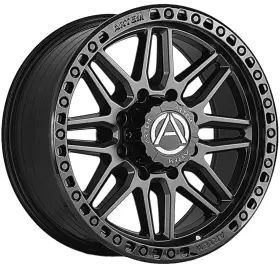 Ab1-209061397 Artem Off Road 12sbfgbr 4 New 20 Inch Satin Black Grimlock Wheels Fits Chevy Silverado 1500 6x5.5 12