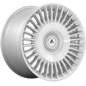 Ab040sd22052018 Asanti Abl-40 Tiara 22x10.5 5x115/5x120 18mm Silver Wheel Rim 22 Inch