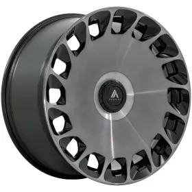 Ab045bt22055938 Asanti Abl-45 Aristocrat 22x10.5 5x112/5x120 38mm Black/tint Wheel Rim 22 Inch