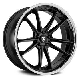 Asanti Abl23-22055635bk Abl-23 Sigma Wheels 22x10.5 35 5x112 72.56 Black Rims Set Of 4
