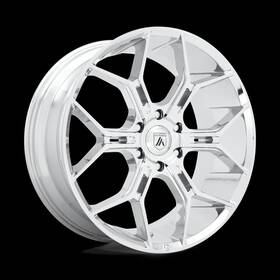Asanti Abl38-22956338ch 22 Inch Chrome Wheels Rims Ford F150 Expedition 22x9.5 6x135 Lug Monarch