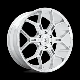 Abl38-22956338ch Asanti 22 Inch Chrome Wheels Rims Ford F150 Expedition 22x9.5 6x135 Lug Monarch