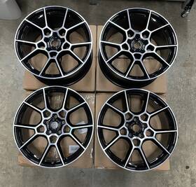 Aston Martin My83-1007-b Genuine Dbx 22 Inch Wheels Rims Set 4 Machined Black