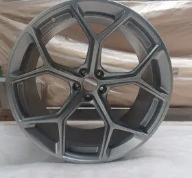 O.e.m.4k0601025bm Audi 4k0601025bm Rs7 /rs6 22 Inch Alloy Wheel Grey Finish 1 19-23 #