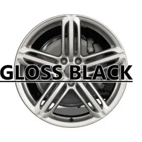 4l0601025ae Audi 21 Inch Gloss Black Oem Rim Wheel 58886