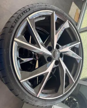 4s0601025cc Audi 2017 2018 - 2023 R8 4s Rims Wheels Michelin Set 11/8.5j X 20 Et47/42 Oem