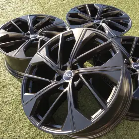 80a601025bq Audi 21 Q5 Sq5 Rims Oem Stock Set 4 Black Wheels Factory