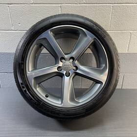 Audi 8r0601025cj 2014-2017 Q5 8r Alloy Wheel Rim Disc With Tire 8.5jx20 Et33 Oem Note
