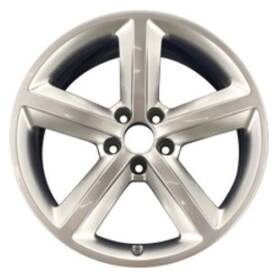 Audi 8t0601025m 2008-2014 A5 Oem Wheel Rim 18x8.5 18 Inch 58825 Silver 5 Spoke