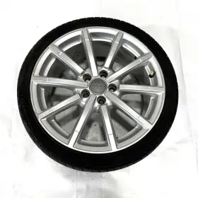 8v0-601-025-ar Audi 2015-2016 A3 8v 10 Spoke Factory Alloy Wheel Rim With Tire 225/40r18 Oem