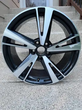 8v0601025ej Audi Rs3 19 X 8.0 Oem Bbs Wheel Rim Black Optic