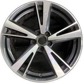 Audi 8v0601025gf 19x8.5 Rs3 Black Rear Wheel Oem Rim Factory Stock 2017-2020