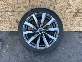 8w0601025fj Audi 18 Inch 8 Spoke Wheel And Tire Assembly #3 Oem 33k 17-24 A4 S4 B9 2.0l