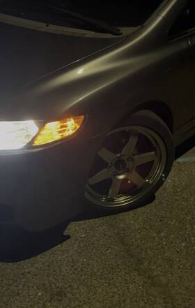 Avid.1 Av0618805h35hb 4brand New Avid.1 Hyper Black 18x8 Custom Wheels Fits 5x114.3 With 35 Offset