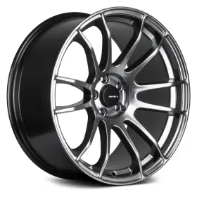 Av2019855h35hb Avid.1 Av-20 Wheels 19x8.5 35 5x114.3 73.1 Black Rims Set Of 4