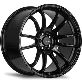 Av2019955h22gbk Avid1 19x9.5 Gloss Black Wheel Av20 5x4.5 22