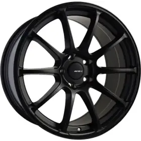 Av2717805h35bk Avid1 17x8 Black Wheel Av27 5x4.5 35