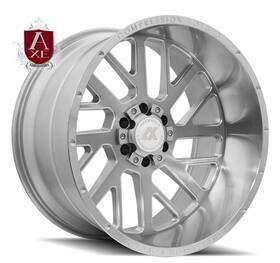 Axe 22128170ax2sm 22x12 Compression Forged 2.1 Brushed Silver 8x170 For Ford F250/350
