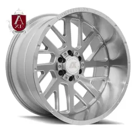 22128170ax2sm Axe 22x12 Compression Forged 2.1 Brushed Silver 8x170 For Ford F250/350