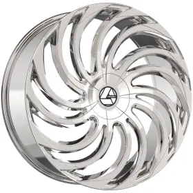 Aza-5341882335nc Azara Aza-534 18x8 5x100/5x4.5 Inch 35mm Nano Chrome Wheel Rim 18
