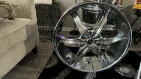 1235 Azari Set Of 26 Inch Rims 5 Lug